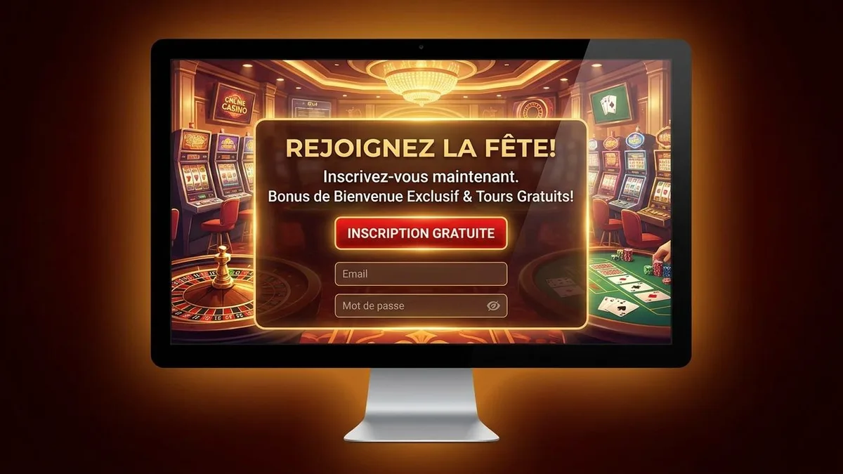 Inscription avec bonus